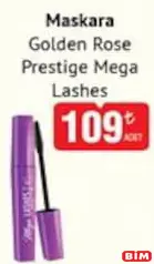 GOLDEN ROSE PRESTİGE MEGA LASHES MASKARA indirimli fiyat GOLDEN ROSE PRESTİGE MEGA LASHES MASKARA fiyat ve kampanya bilgisi